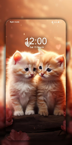 Cute Cat Wallpaper Live HD 4K ekran görüntüsü