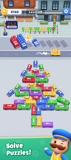 Crazy Bus: Car Jam Parking ekran görüntüsü