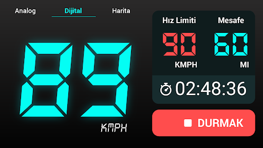 GPS Hız göstergesi - Odometer ekran görüntüsü