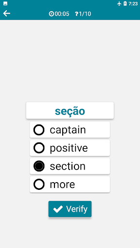 Portuguese - English ekran görüntüsü