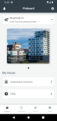 HAMBURG TEAM Mieterportal ekran görüntüsü