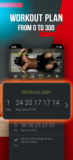 Abs Workout: Six Pack at Home ekran görüntüsü
