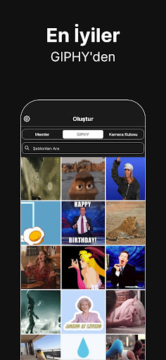 Meme Yapıcı: GIF ve Çıkartma ekran görüntüsü