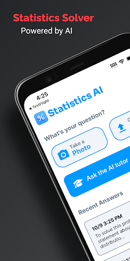 Statistics Solver: Stats AI ekran görüntüsü
