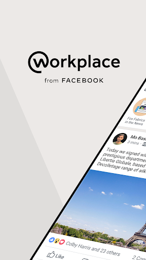 Workplace from Facebook ekran görüntüsü