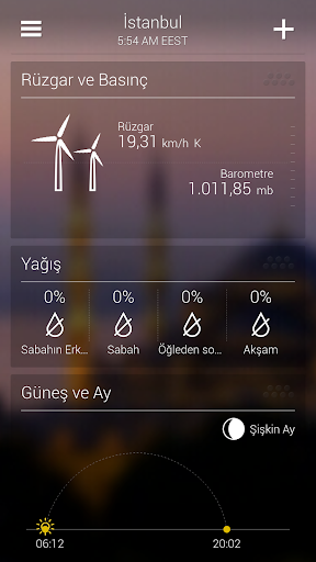 Yahoo Hava Durumu ekran görüntüsü
