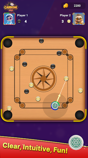 Multiplayer Carrom Pool Online ekran görüntüsü