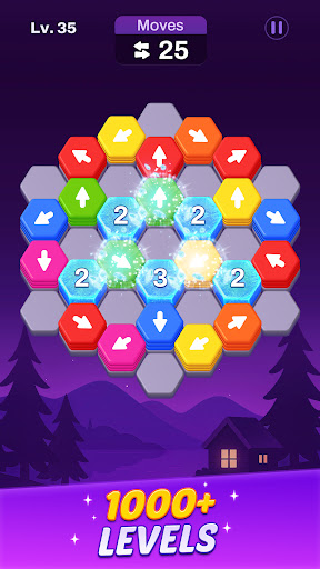 Hexout - Color Hexa Puzzle ekran görüntüsü