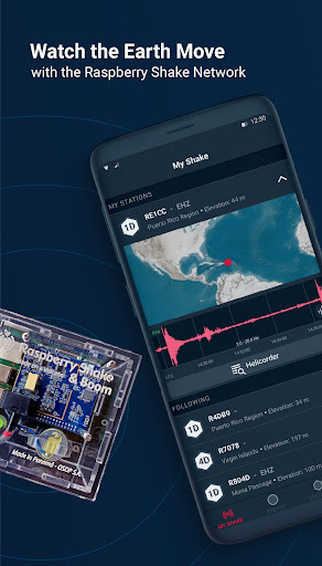 ShakeNet Earthquake Monitoring ekran görüntüsü