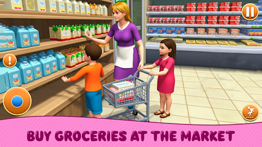 Mother Simulator Family Game ekran görüntüsü