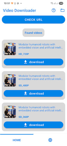 Tube Video Downloader ekran görüntüsü