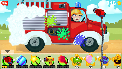 Amazing Car Wash - For Kids ekran görüntüsü