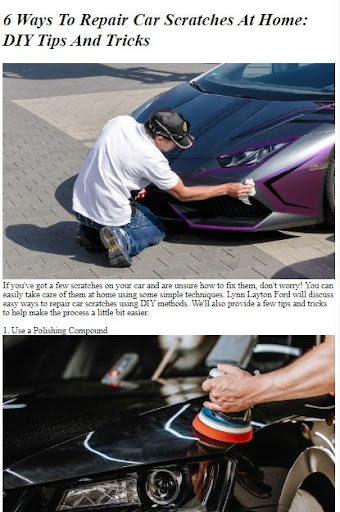 How to Fix a Car Scratch ekran görüntüsü