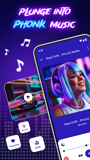 Phonk Music - Song Remix Radio ekran görüntüsü