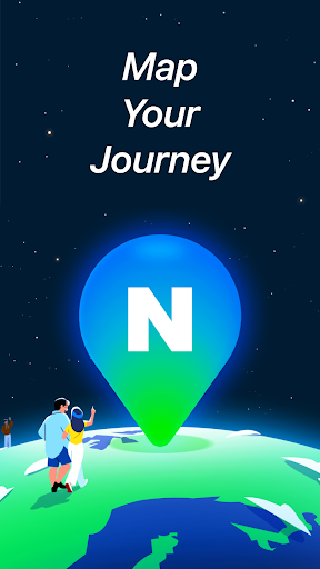 NAVER Maps, Navigation ekran görüntüsü