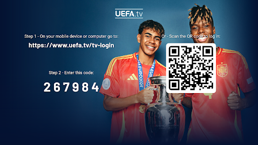 UEFA.tv ekran görüntüsü