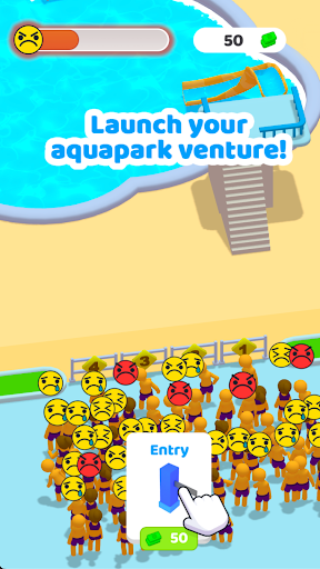 My Aquapark: Idle Water Empire ekran görüntüsü