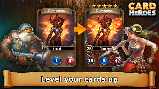 Card Heroes - çevrimiçi arena ekran görüntüsü