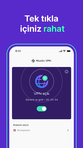 Mozilla VPN - Güvenli ve Gizli ekran görüntüsü