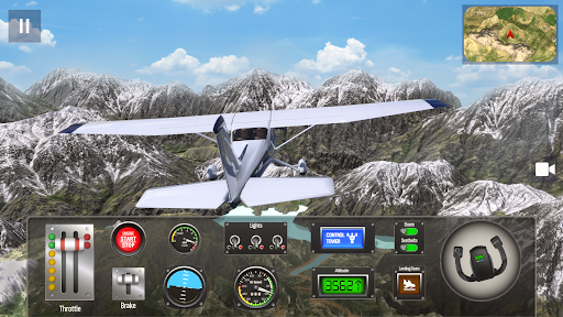 Airplane Pro: Flight Simulator ekran görüntüsü