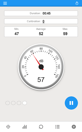 Sound Meter App ekran görüntüsü
