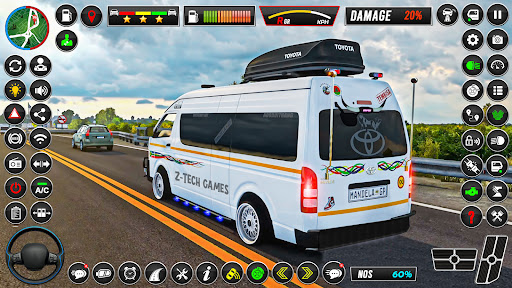 Bus Simulator 3D Euro Bus Game ekran görüntüsü