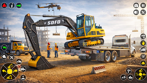 City Excavator Simulator Pro ekran görüntüsü