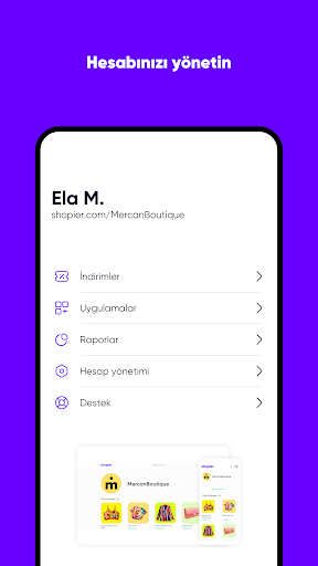 Shopier ekran görüntüsü