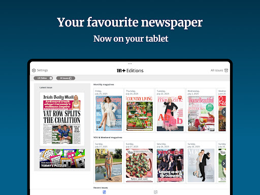 Irish Daily Mail ekran görüntüsü