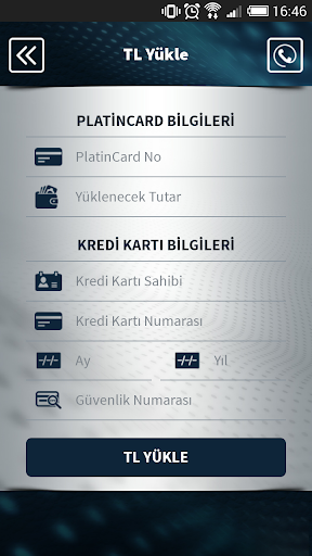 BYS PlatinCard ekran görüntüsü