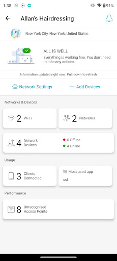 Cisco Business ekran görüntüsü