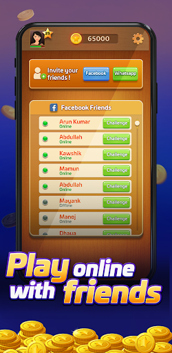Carrom Gold: Online Board Game ekran görüntüsü