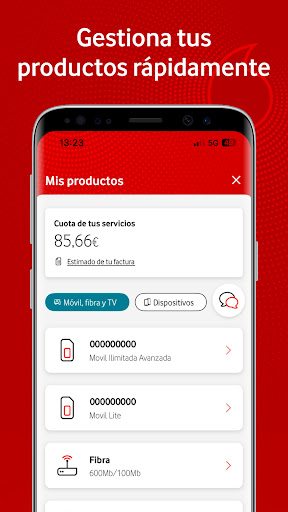 Mi Vodafone ekran görüntüsü