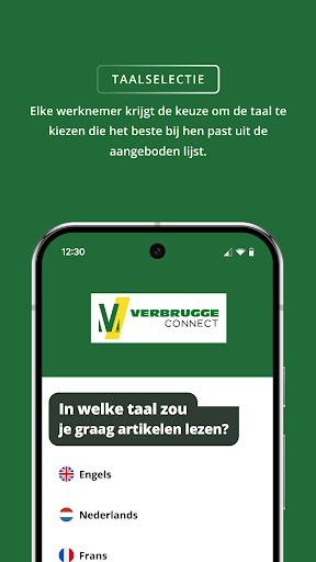 Verbrugge Connect ekran görüntüsü