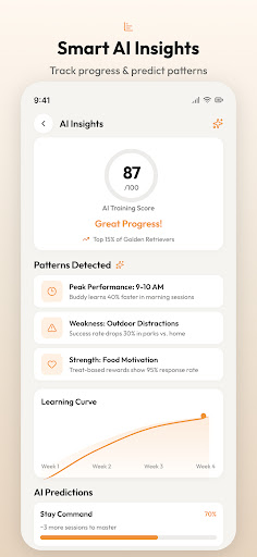 PupFi: Dog Training & Tracker ekran görüntüsü