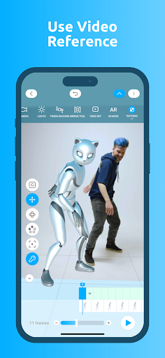 Cascadeur: 3D animation ekran görüntüsü