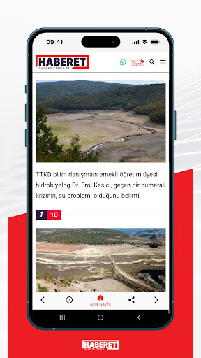 Haberet ekran görüntüsü
