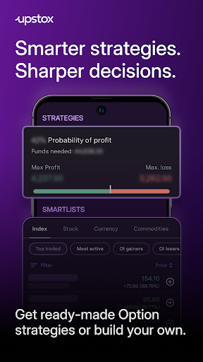 Upstox Stocks IPO Mutual Funds ekran görüntüsü