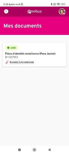 Envibus Ticket ekran görüntüsü