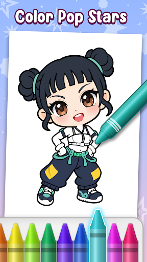 Idol Coloring Master ekran görüntüsü