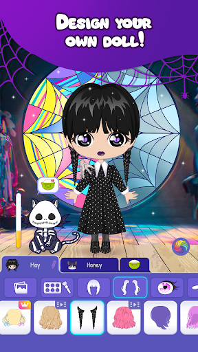 Creepy Gothic Girl Dress Up ekran görüntüsü