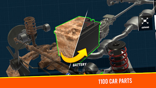 Car Mechanic Simulator Racing ekran görüntüsü