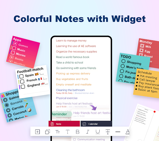 Notepad - Color Notes, Lists ekran görüntüsü