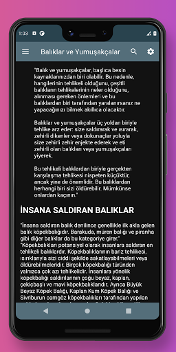 Hayatta Kalma Rehberi ekran görüntüsü