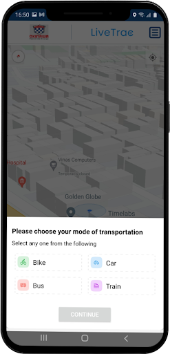 Timelabs LiveTRAC ekran görüntüsü