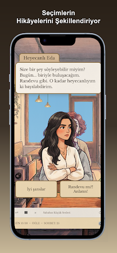 Coffee Chat: Hikaye Oyunu ekran görüntüsü