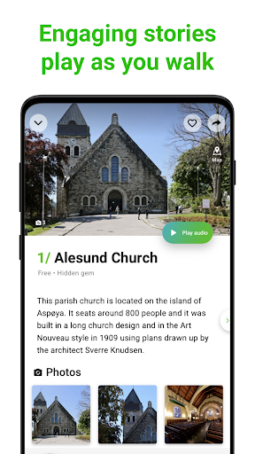 Alesund Tour Guide:SmartGuide ekran görüntüsü