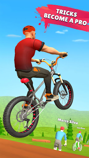 Offroad BMX Cycle:Bicycle Game ekran görüntüsü