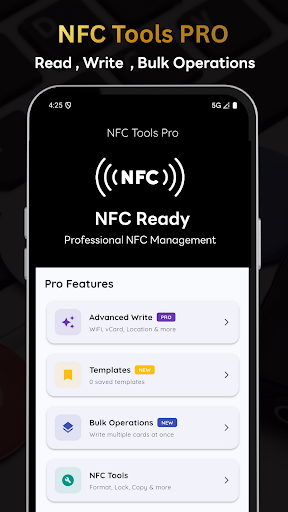 NFC Tools Pro ekran görüntüsü