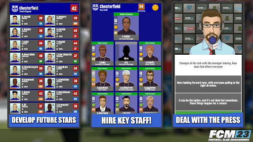 Football Club Management 2023 ekran görüntüsü
